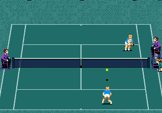GrandSlam: The Tennis Tournament '92 screenshot 3 for Sega Mega Drive